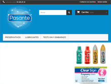 Tablet Screenshot of pasante.es